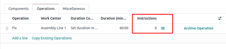 显示说明列和列表图标。