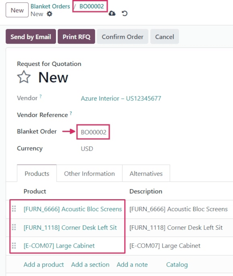 从总订单复制产品和规则的新报价。