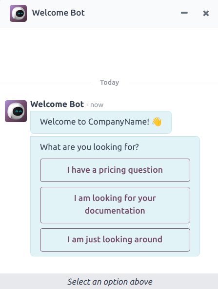 在 Odoo 实时聊天中创建的帮助台工单的聊天窗口视图。