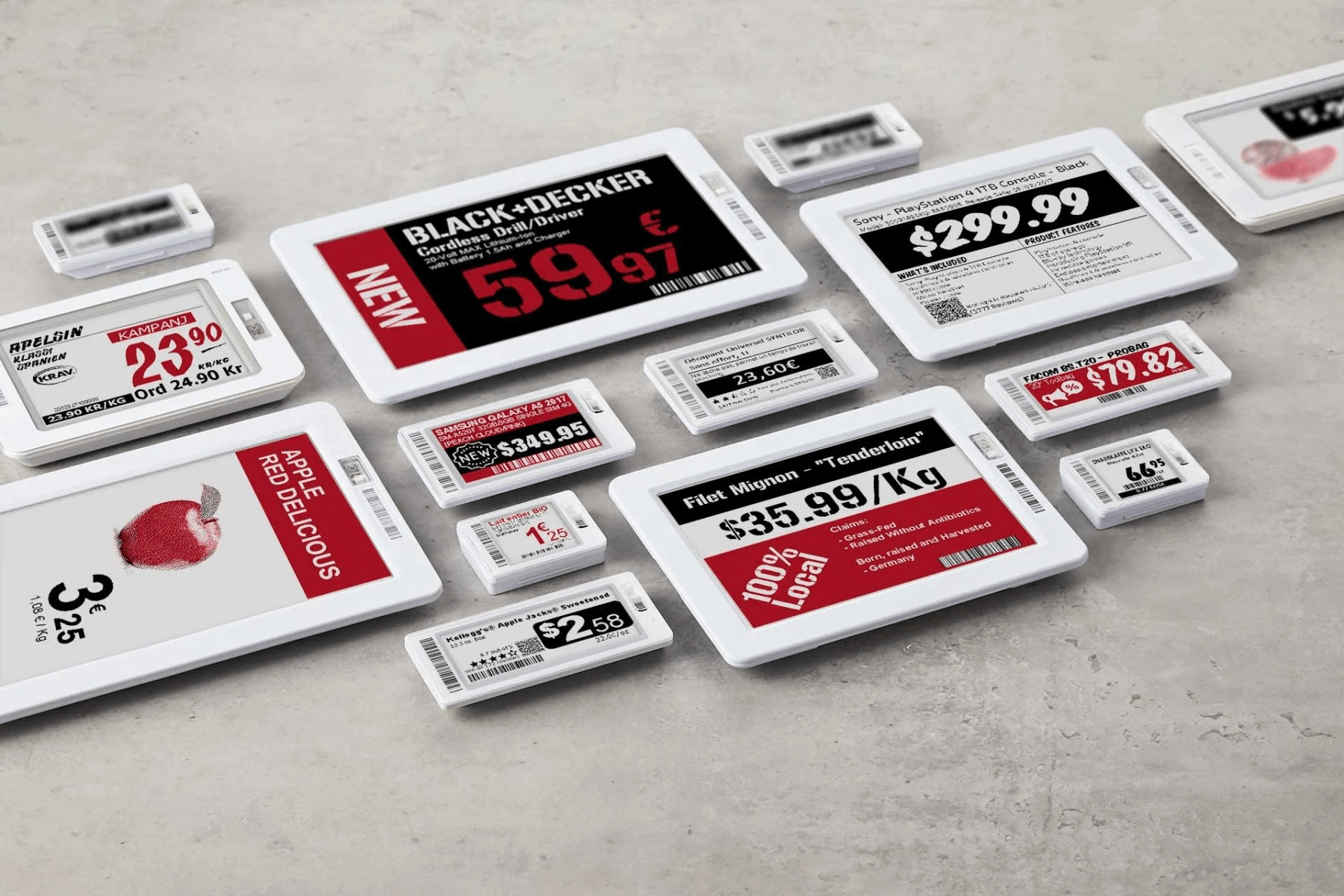 来自 Pricer 的电子标签