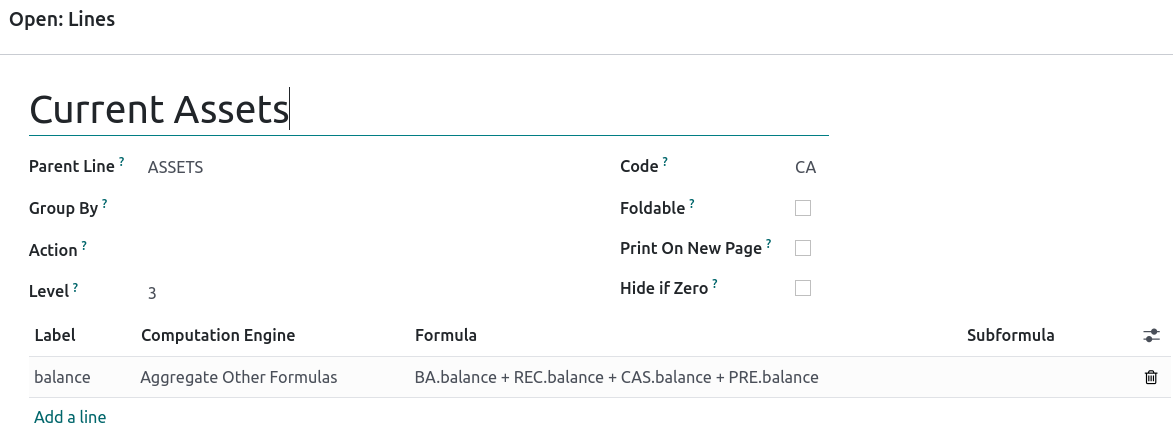 发动机线路选项。