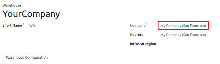高亮显示 "公司" 字段。