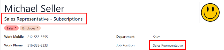 两个职位字段均已填写，但信息不一致。