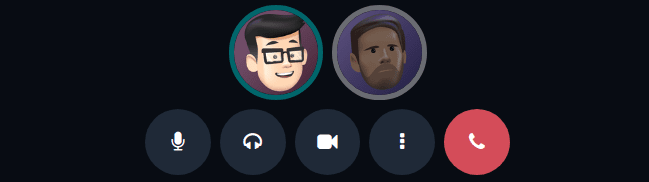 Odoo Discuss 中的会议视图。