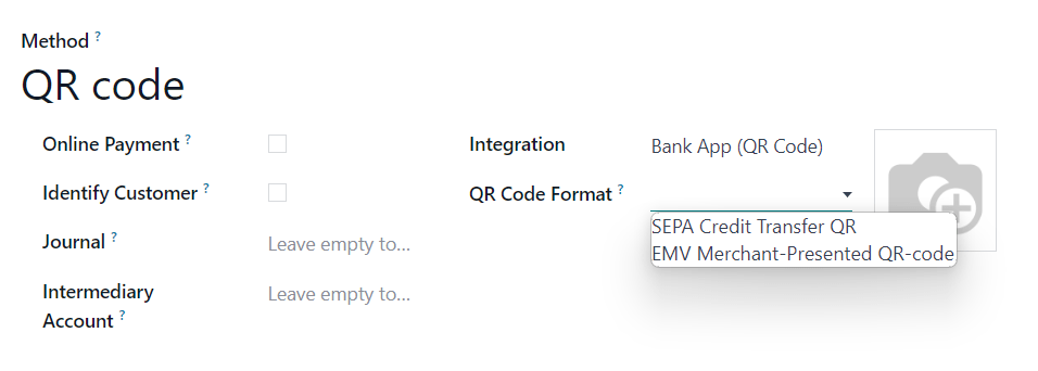 二维码支付方式配置