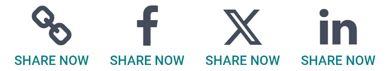 每个职位旁显示的各种分享图标。