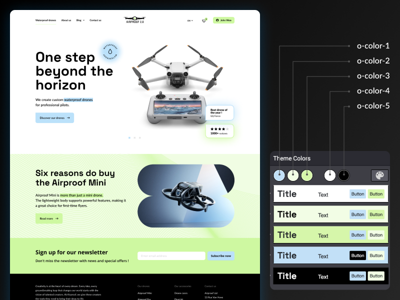 主题颜色 Airproof